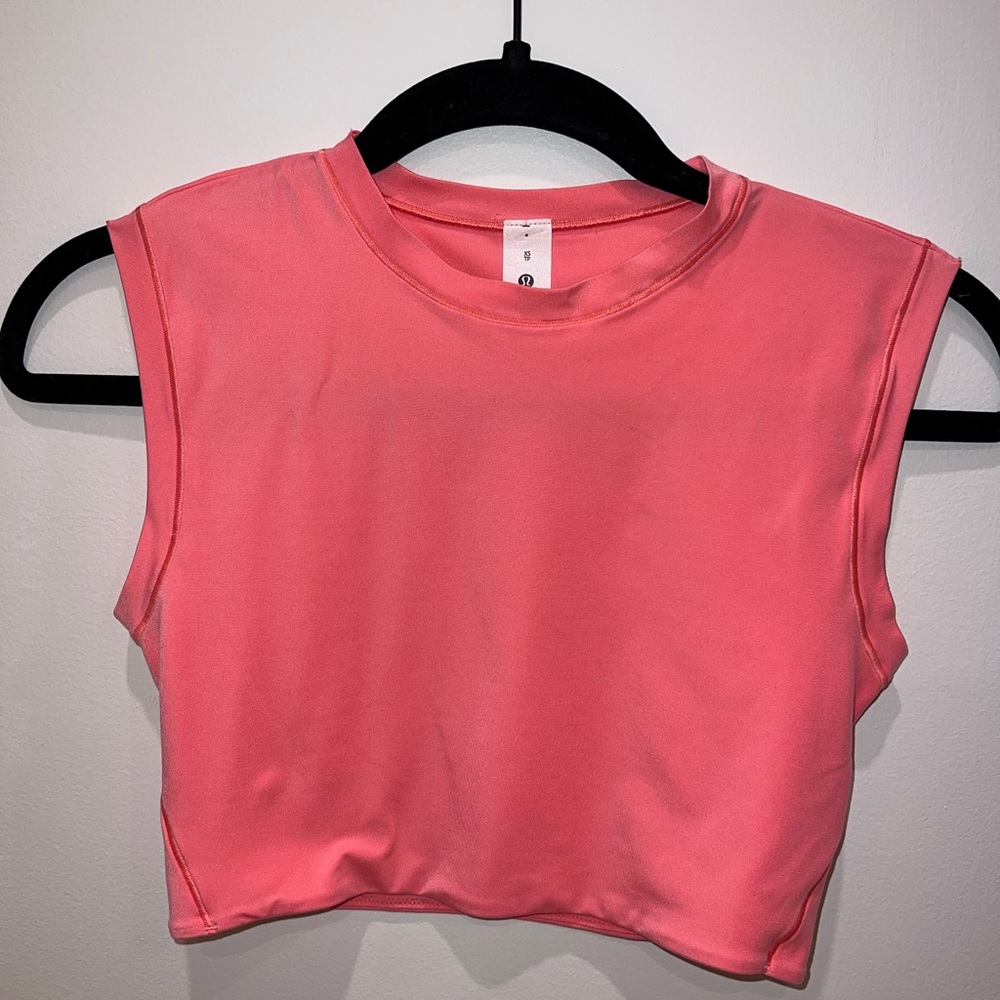 Lululemon Wundermost Super-Cropped Crewneck Tank SAKP